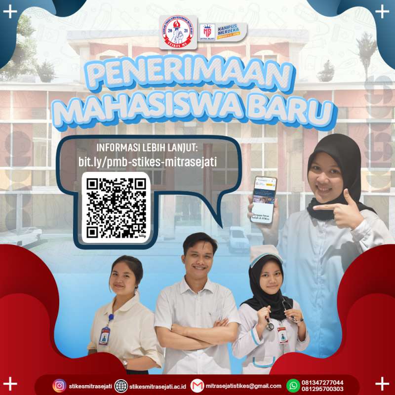 Pengumuman Hasil Seleksi Masuk Jalur KIP (Kartu Indonesia Pintar) Gelombang Pertama Sekolah Tinggi Ilmu Kesehatan Mitra Sejati T.A 2025/2026